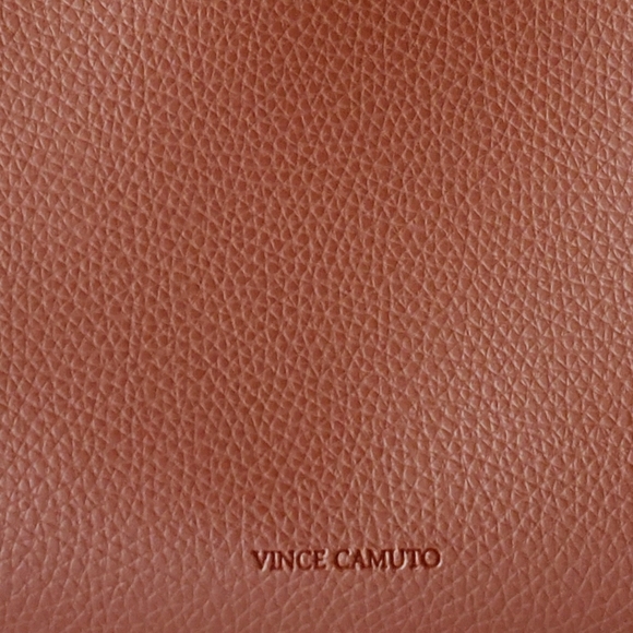 Vince Camuto Brown Bag with Black Stripe at Front + Logo at Back - Picture 4 of 5